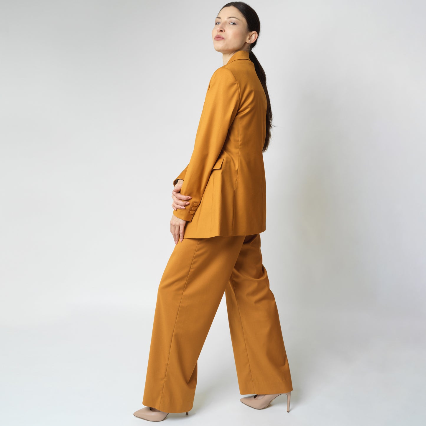 Wide Leg Suit + Shirt Bundle